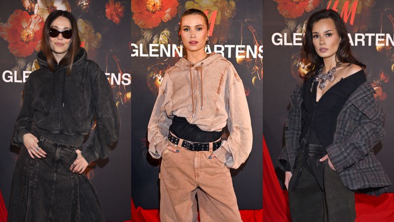 Wystylizowane gwiazdki wdzięczą się na evencie sieciówki (ZDJĘCIA)