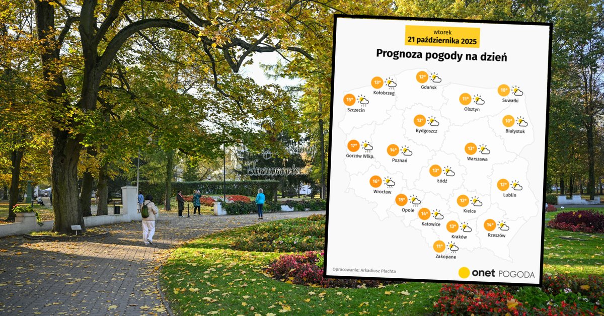 Noc miejscami przyniesie deszcz, ale będzie cieplej niż ostatnio, już bez mrozu