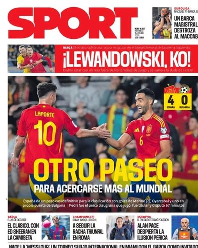 okładka "Sportu"