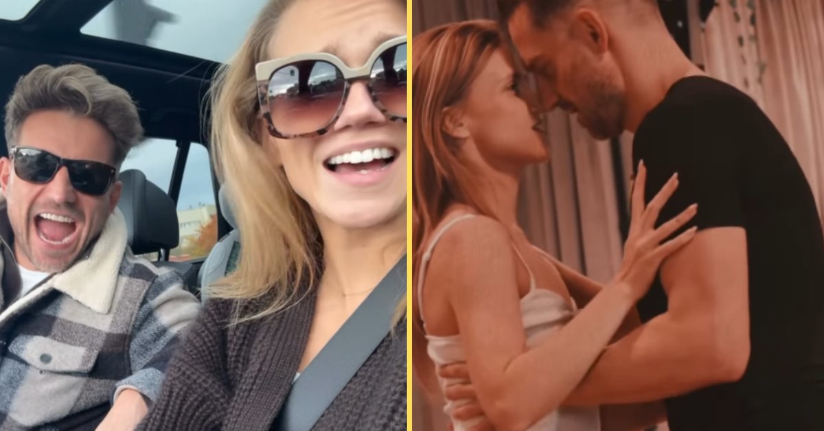 Agnieszka Kaczorowska i Marcin Rogacewicz