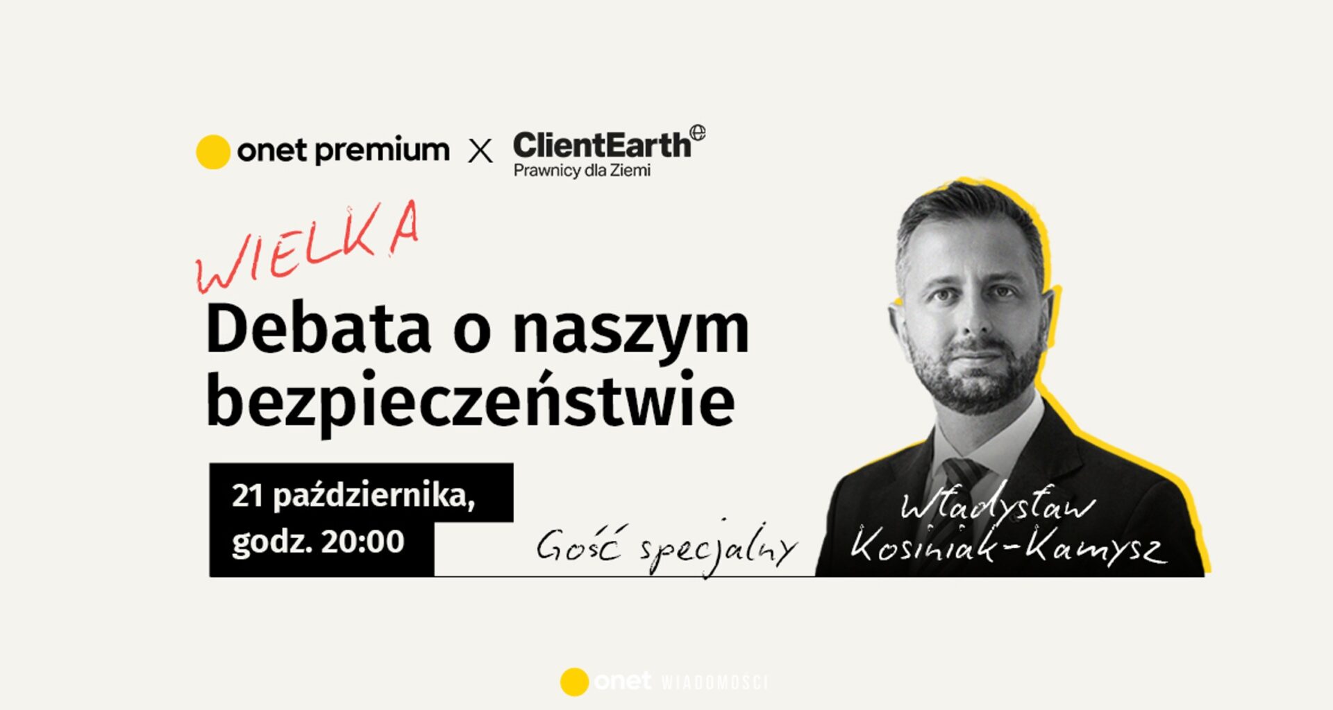 Wielka debata o bezpieczeństwie Polaków. Zadaj pytanie Władysławowi Kosiniakowi-Kamyszowi