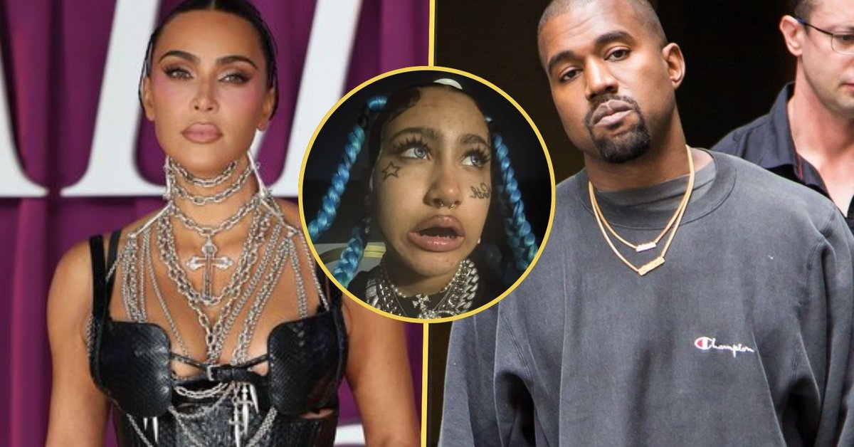 Rozwścieczony Kanye West grzmi w sprawie "nowej twarzy" 12-letniej córki. Grozi sądem