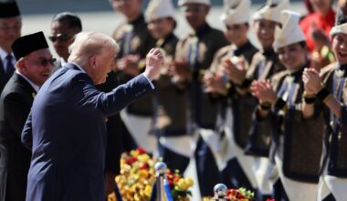 Nietypowe zachowanie Donalda Trumpa w Malezji. Dał ponieść się emocjom