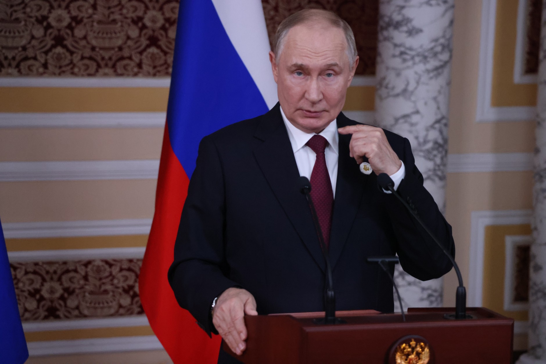 Prezydent Rosji Władimir Putin, październik 2025 r. (zdjęcie poglądowe)