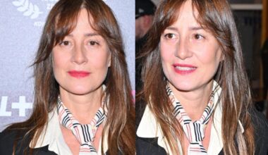 Maja Ostaszewska ZADAŁA SZYKU na premierze polskiego kandydata do Oscara. Co za stylizacja! [ZDJĘCIA] - Jastrząb Post