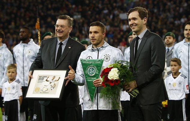 Podolski był jednym z kluczowych zawodników kadry Niemiec w XXI wieku