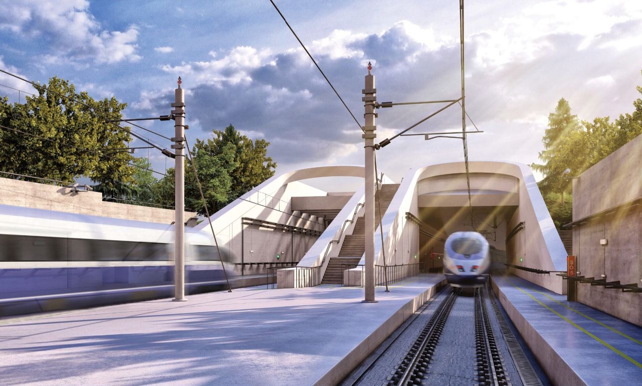 CPK ogłosił przetarg na tunel kolejowy pod lotniskiem. Planowana długość: 6 km