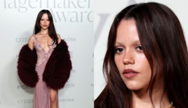 Jenna Ortega na gali magazynu InStyle. Odważna stylizacja?