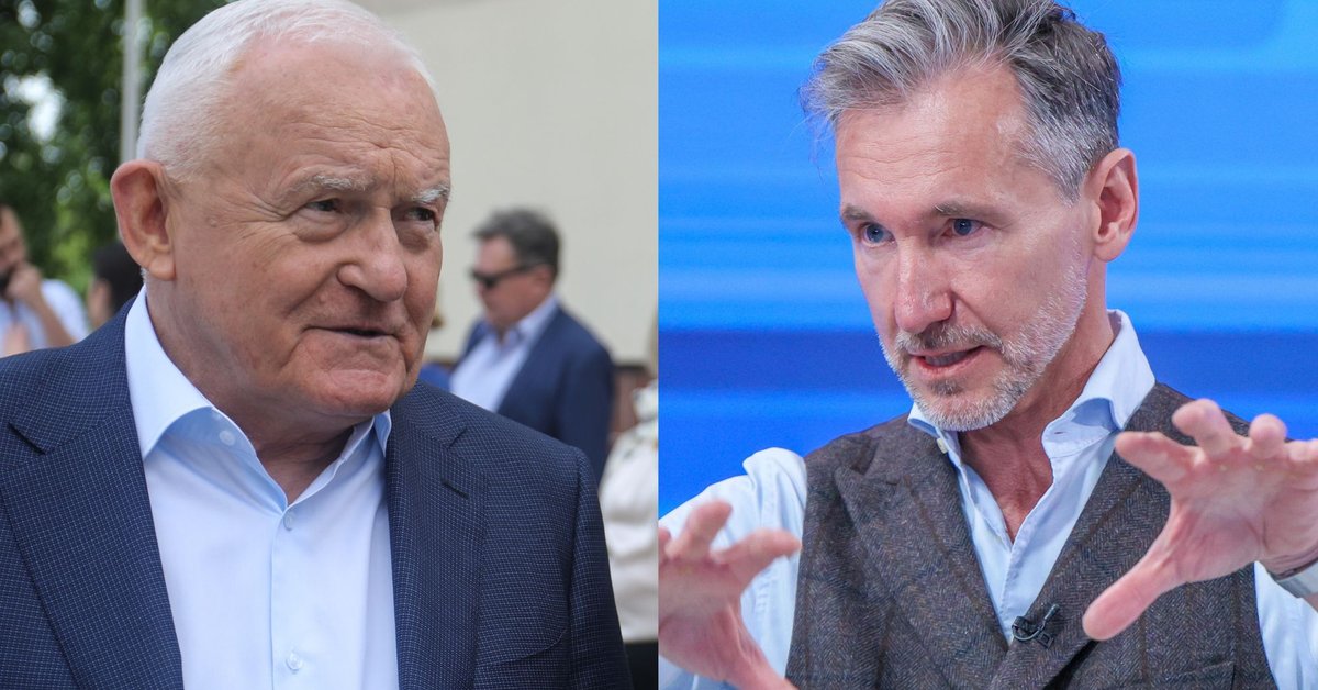 Emocje w studiu. Piotr Kraśko do Leszka Millera: momentami pana nie poznaję
