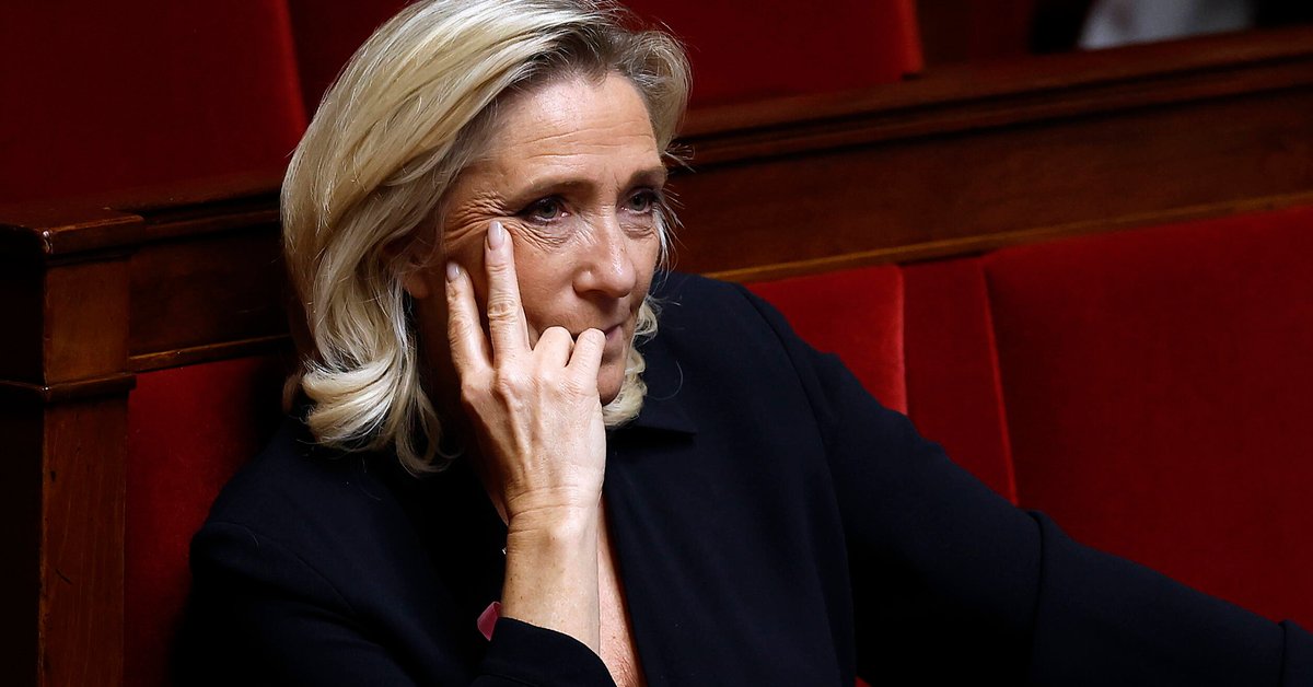 Marine Le Pen, Paryż, Francja, 1 października 2025 r.