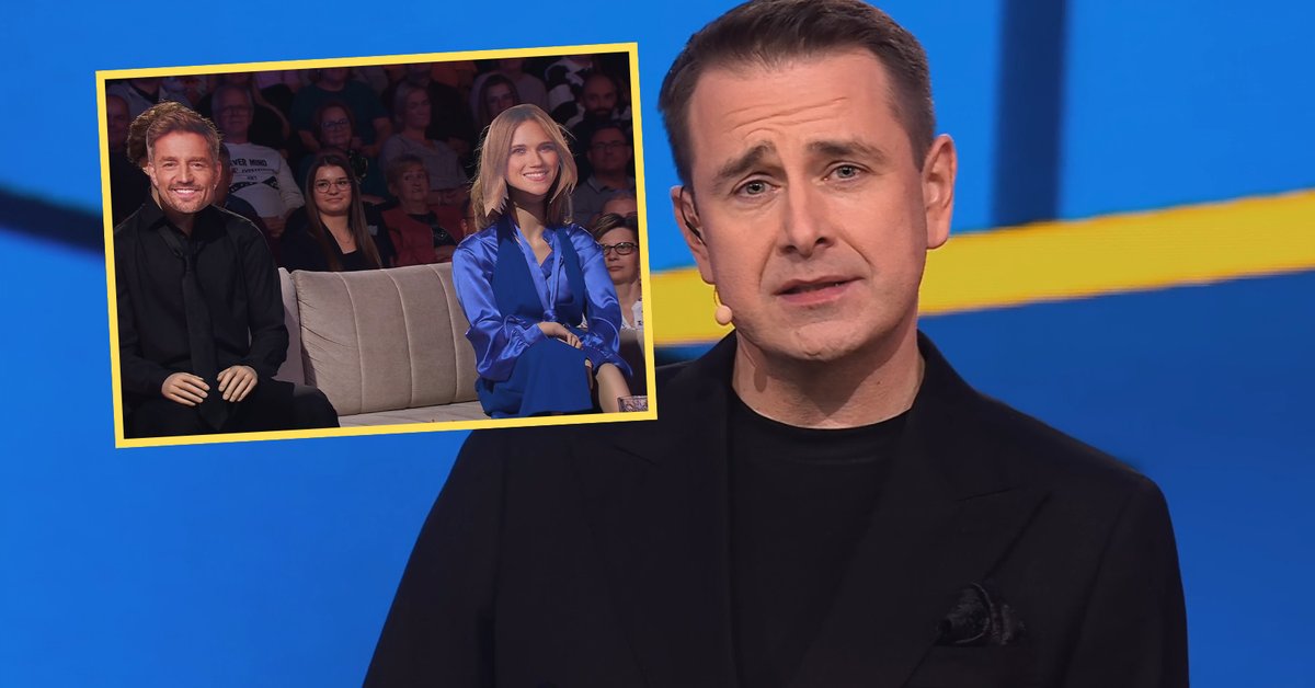 Kpiny z Agnieszki Kaczorowskiej i Marcina Rogacewicza w programie kabaretowym Polsatu