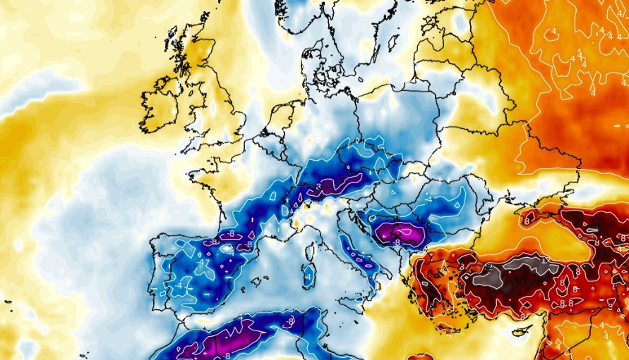 Pogoda w Europie we wtorek 28.10