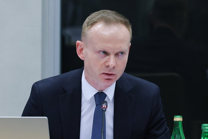 Daniel Karpeta podczas posiedzenia sejmowej komisji śledczej ds. Pegasusa 