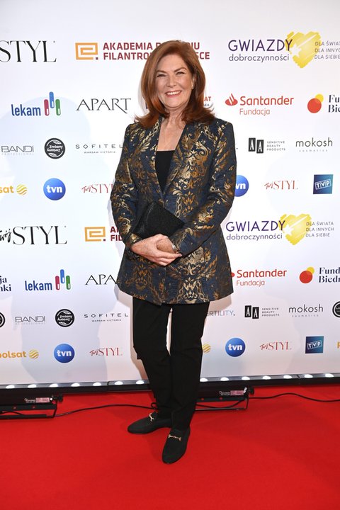 Katarzyna Dowbor na XVI edycji Plebiscytu "Gwiazdy Dobroczynności".