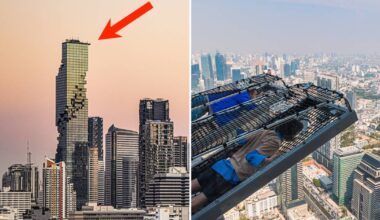 Przerażający taras widokowy. Ludzie wiszą 296 m nad ziemią