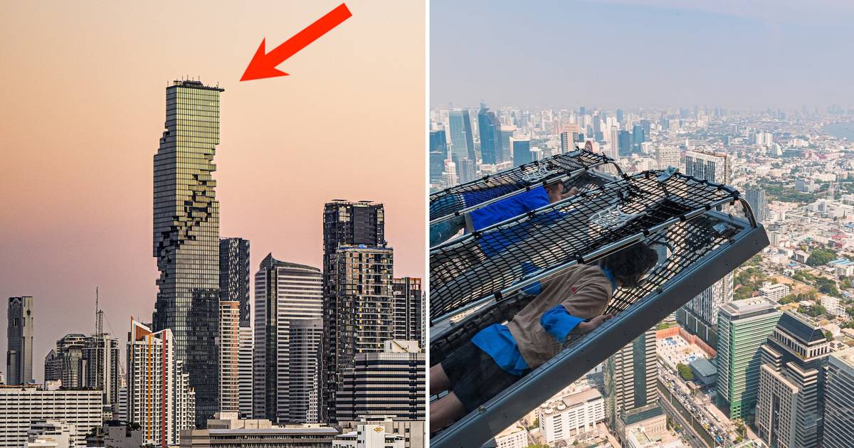 Przerażający taras widokowy. Ludzie wiszą 296 m nad ziemią