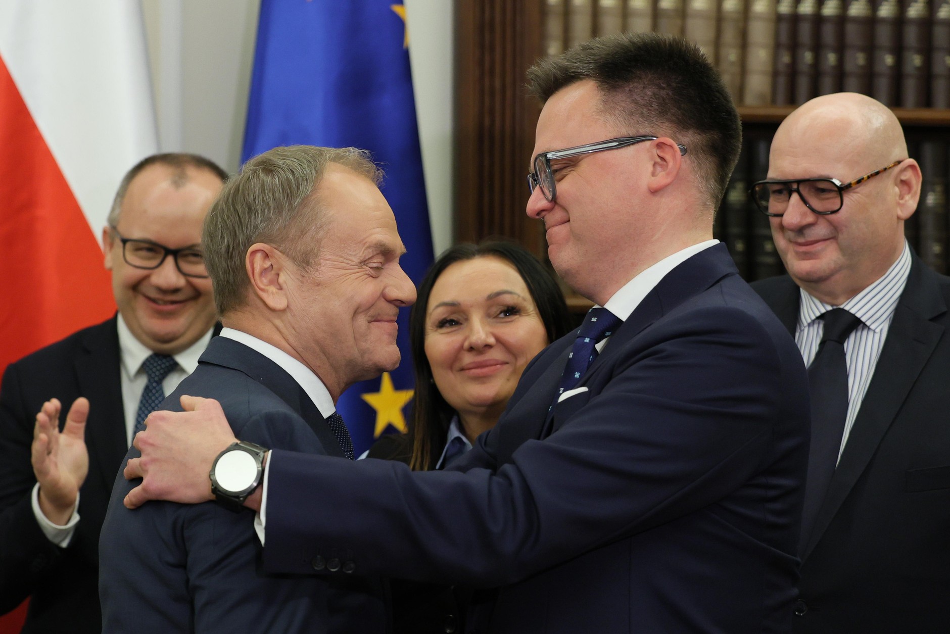 Donald Tusk, Szymon Hołownia