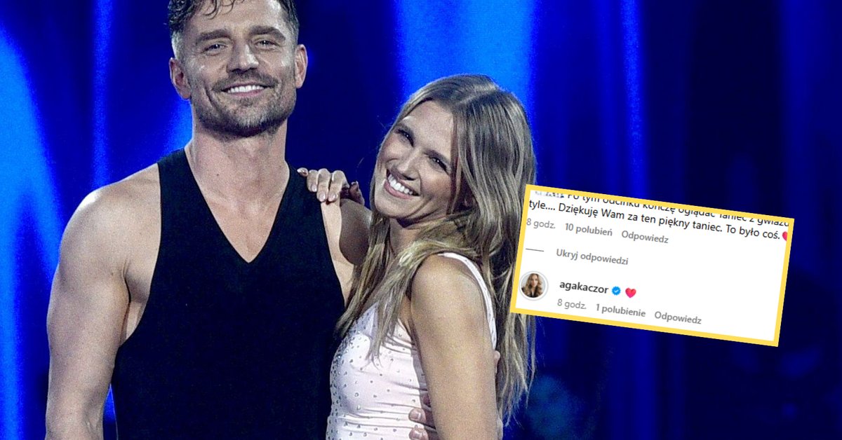 Agnieszka Kaczorowska na Instagramie