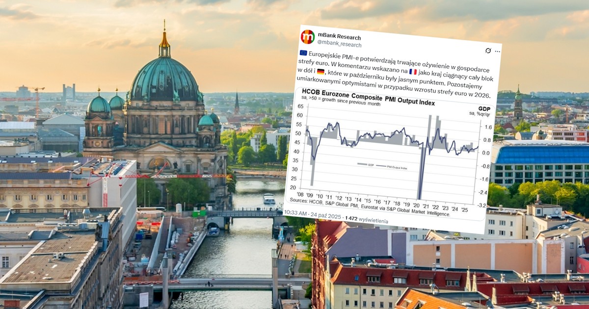Indeksy PMI. "Pierwsze jaskółki długo wyczekiwanego przebudzenia w strefie euro"