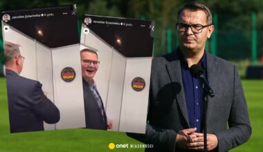 Burmistrz Myślenic celował w tarczę z niemiecką flagą. Nagranie wywołało burzę