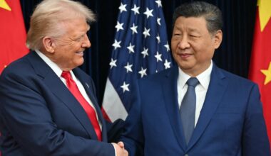 Donald Trump rozpoczął spotkanie z Xi Jinpingiem. Pierwsze zgodne oświadczenia - Onet