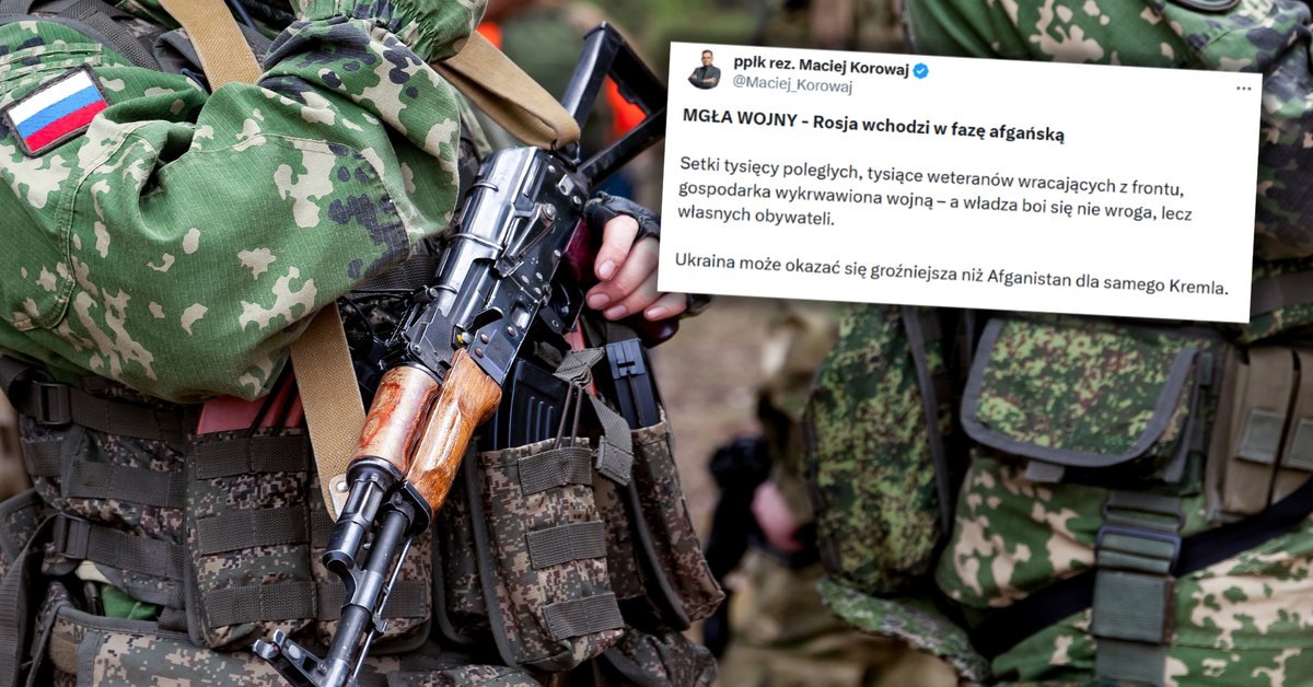 "Rosja wchodzi w fazę afgańską". Ekspert kreśli scenariusz