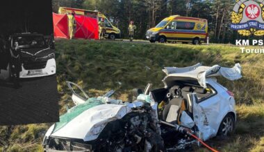 Tragedia na drodze pod Toruniem. Zginęła 26-letnia druhna OSP