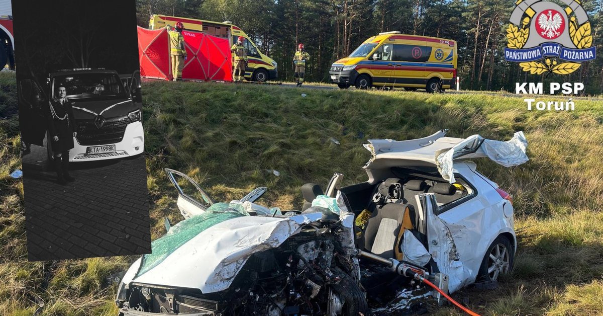 Tragedia na drodze pod Toruniem. Zginęła 26-letnia druhna OSP