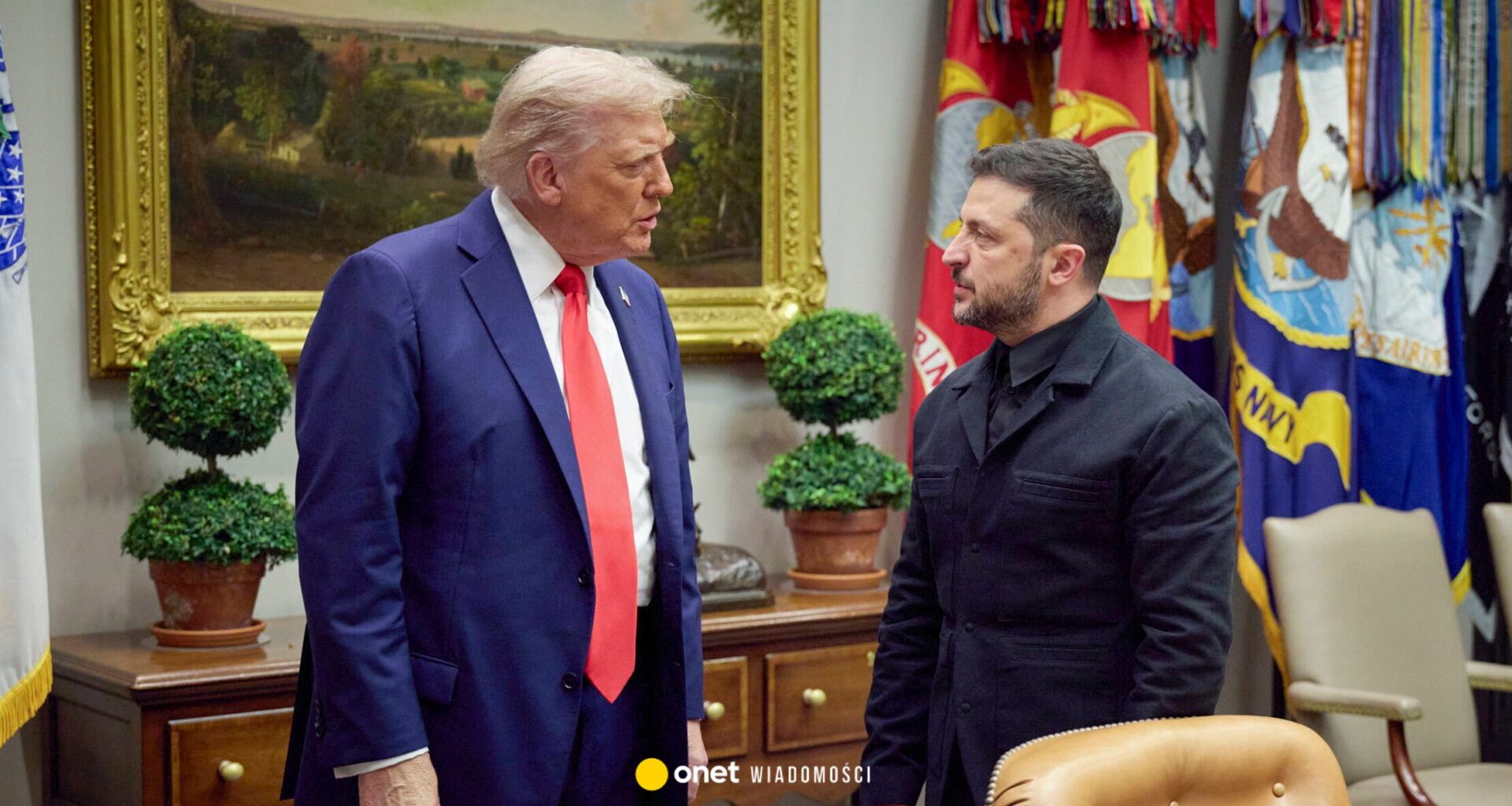 Donald Trump miał wezwać Wołodymyra Zełenskiego do zaakceptowania warunków Rosji