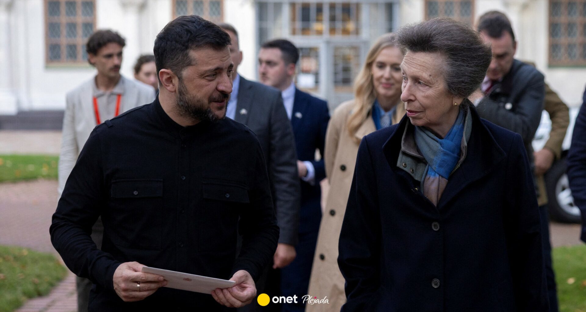 Księżniczka Anna z tajną wizytą w Ukrainie. Oddała hołd najmłodszym ofiarom wojny