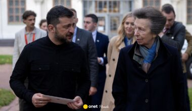 Księżniczka Anna z tajną wizytą w Ukrainie. Oddała hołd najmłodszym ofiarom wojny