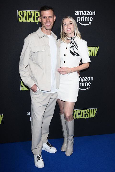 Jan Szczęsny z rodziną