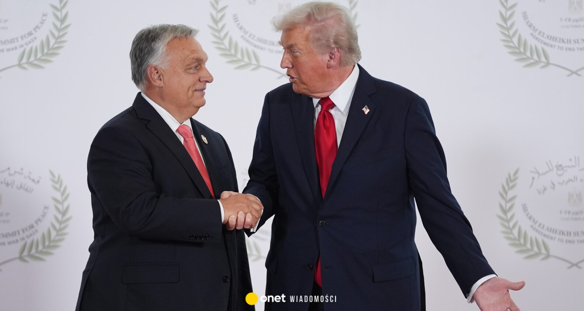 Donald Trump wychwala Viktora Orbana. "Viktor, jesteś fantastyczny" [WIDEO]
