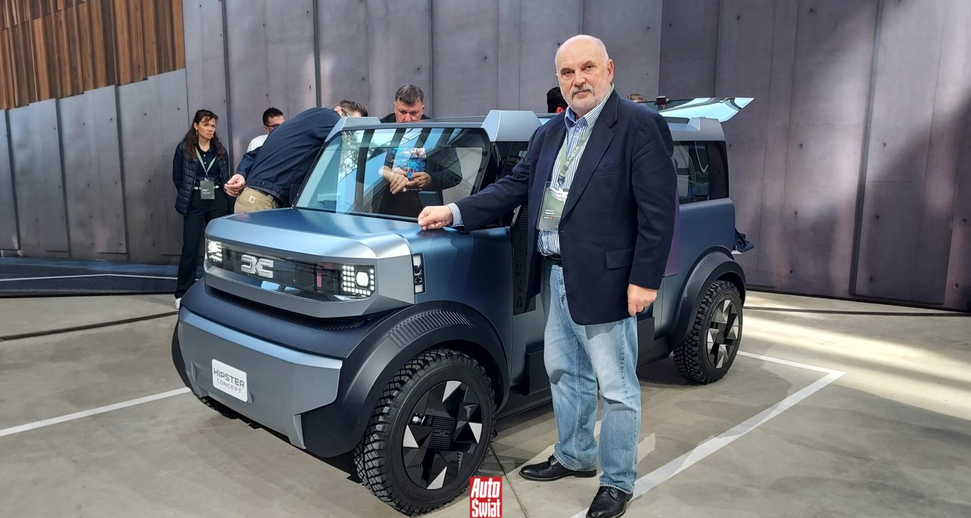 Widziałem elektryczną Dacię Hipster Concept. Jeśli wejdzie do produkcji, chcę ją mieć