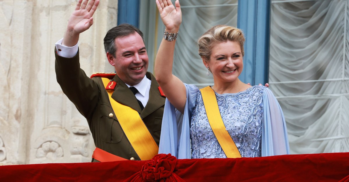 Oficjalny portret wielkiego księcia Guillame
