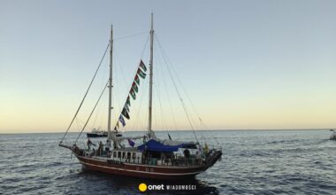 Flotylla humanitarna wpłynęła w "strefę wysokiego ryzyka". Izrael kontynuuje ataki [RELACJA]