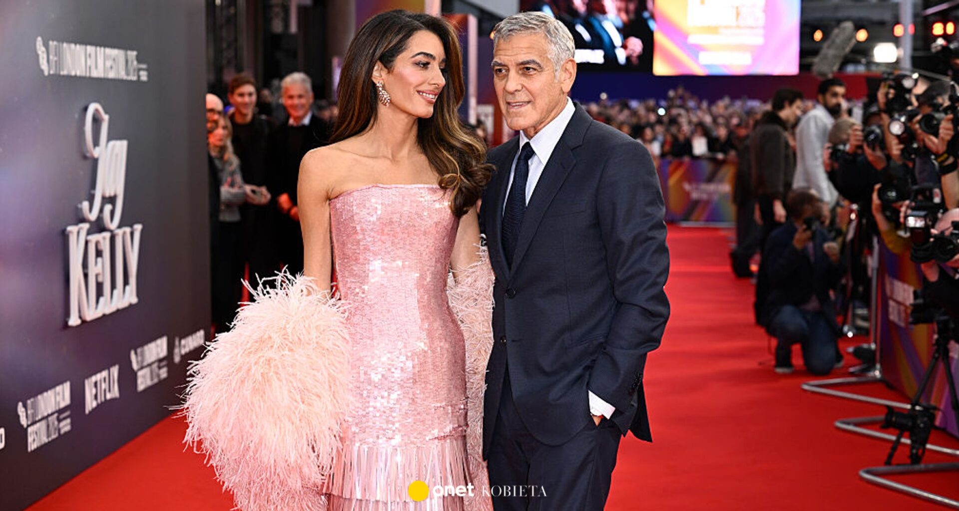 Amal Clooney skradła show na festiwalu filmowym. Patrzyli tylko na nią - Kobieta Onet