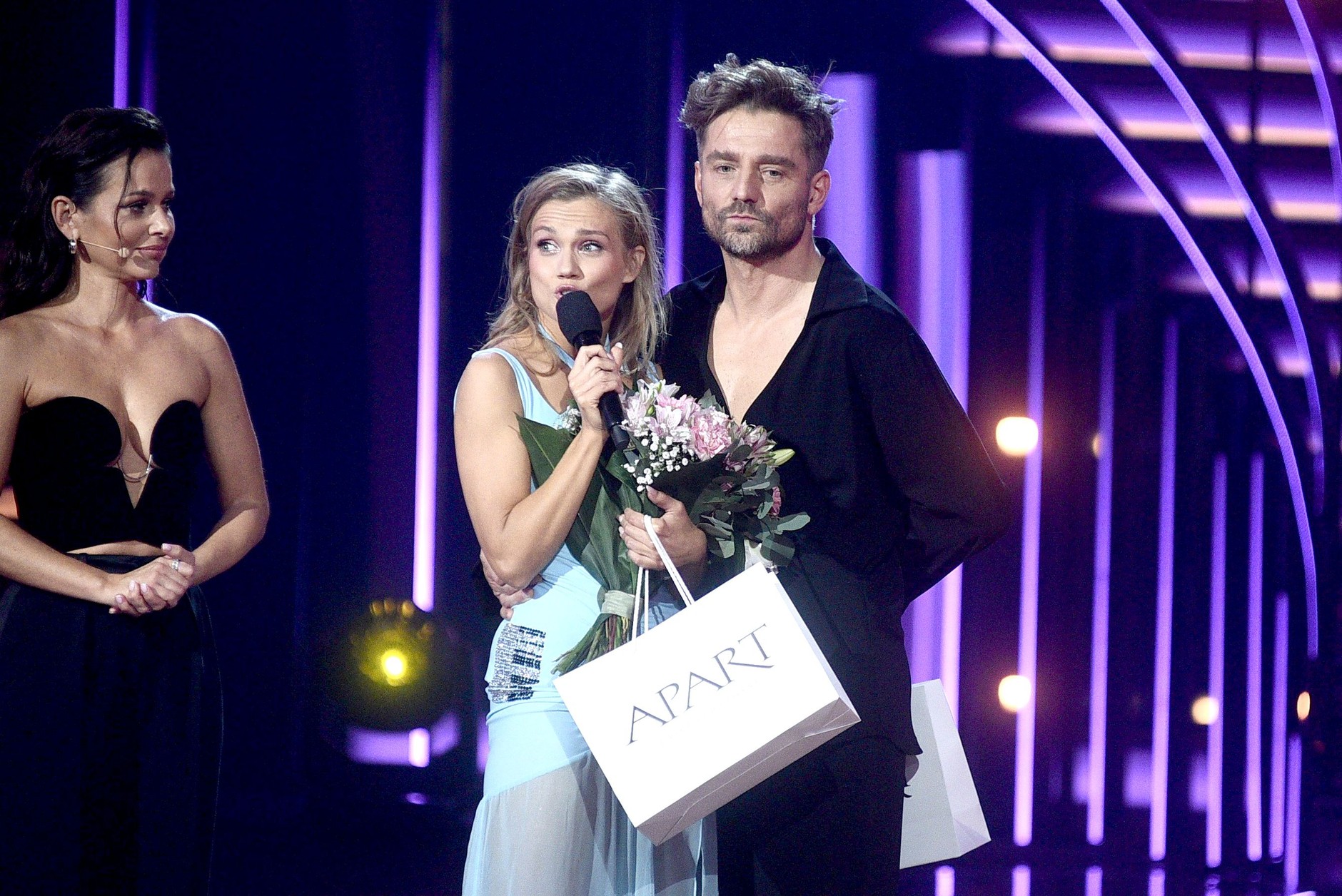 Agnieszka Kaczorowska i Marcin Rogacewicz (2025 r.)