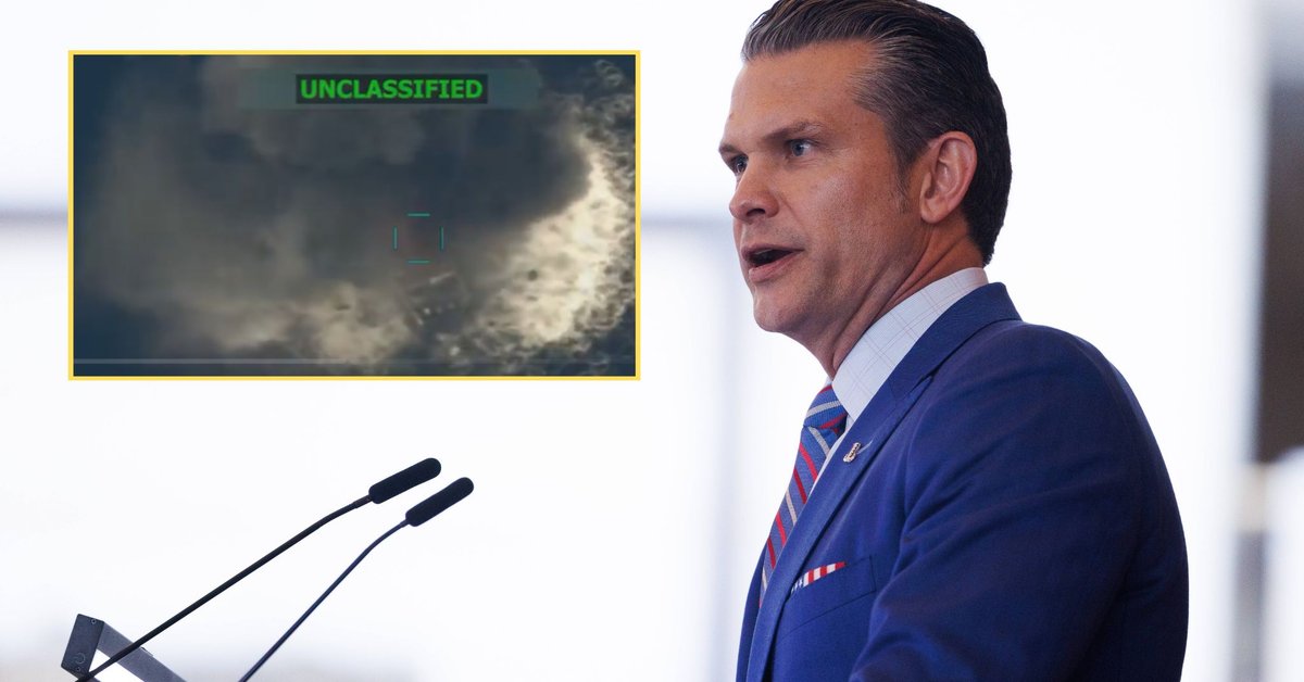 Kolejny atak USA na łódź. "Na polecenie prezydenta Trumpa". Hegseth przekazał szczegóły - Onet