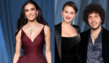 Selena Gomez z mężem brylują na wielkiej gali w Hollywood. Demi Moore znowu zachwyciła