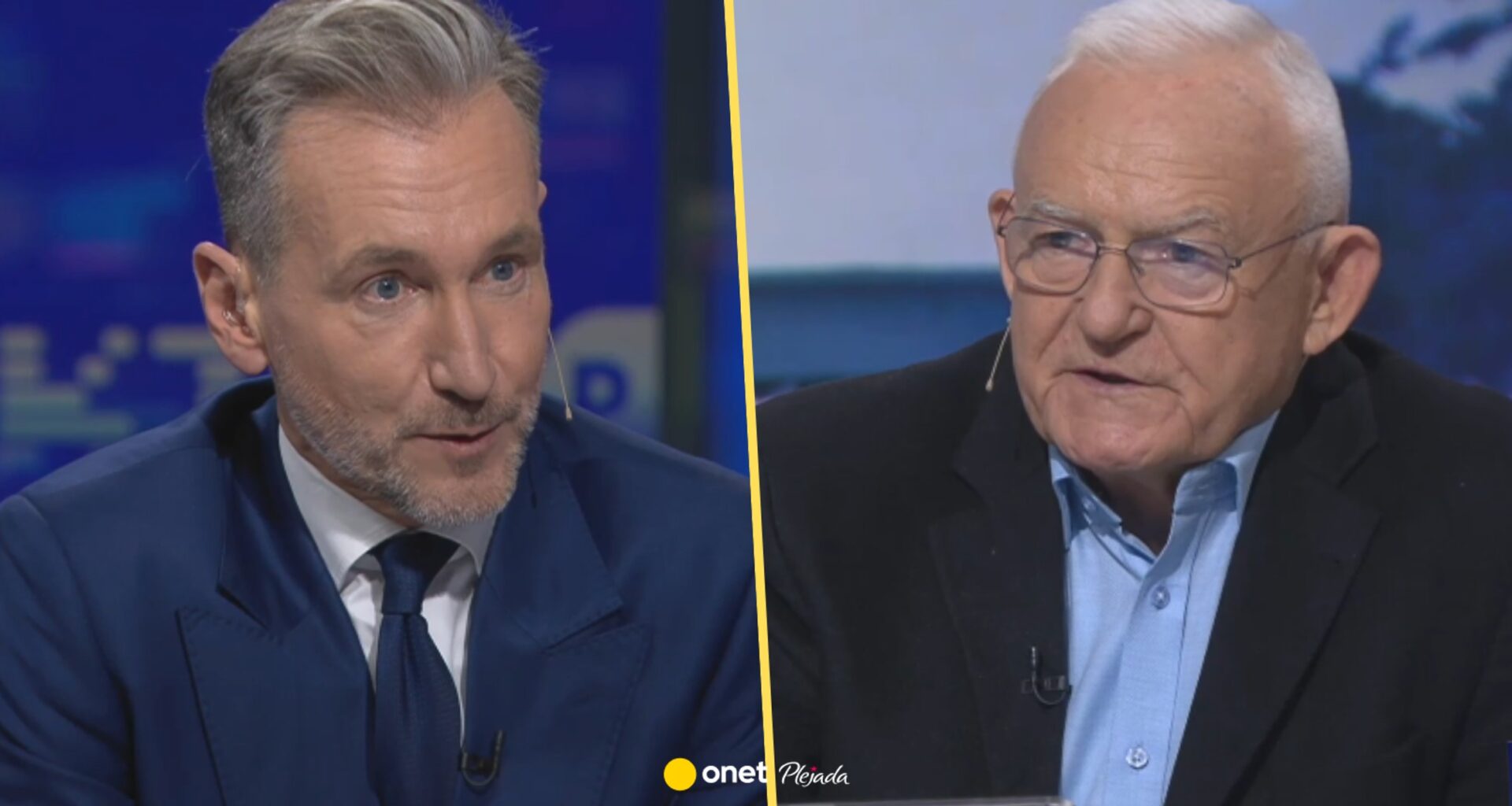 Piotr Kraśko w osłupieniu słuchał słów Leszka Millera w TVN24. "Momentami pana nie poznaję"