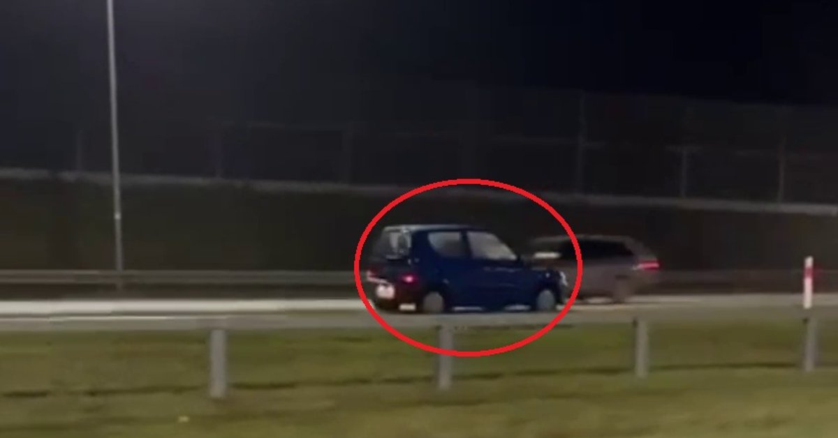 Policja pokazała, co kobieta zrobiła na ekspresówce. Jest nagranie z groźnego incydentu