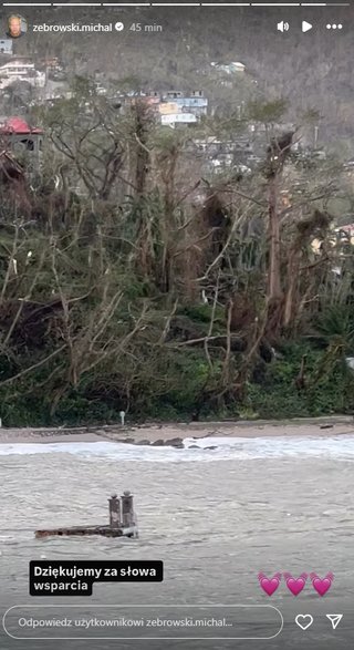 Michał Żebrowski na Instagramie