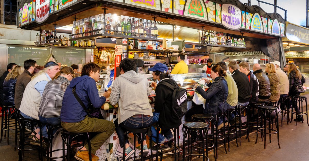 Wizyta w "Boqueria" w Barcelonie jest obowiązkowa dla wielu turystów