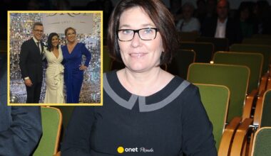 Beata Mazurek na weselu Katarzyny Cichopek. Przyjechała z Joanną Kurską