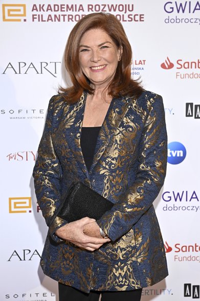 Katarzyna Dowbor na XVI edycji Plebiscytu "Gwiazdy Dobroczynności".