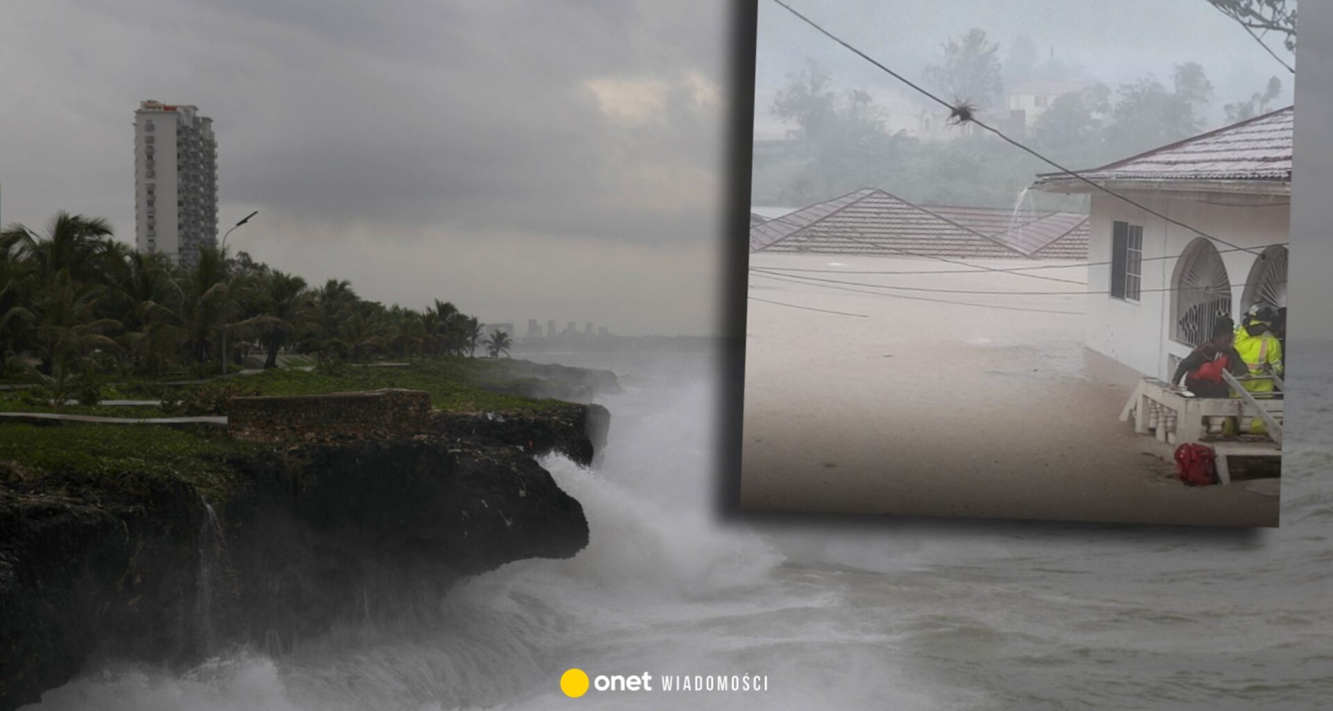 Katastrofalna powódź na Jamajce. Sieć obiegły dramatyczne nagrania - Onet Wiadomości