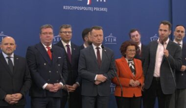 Awantura na konferencji PiS-u. "Niech pan na mnie nie krzyczy"
