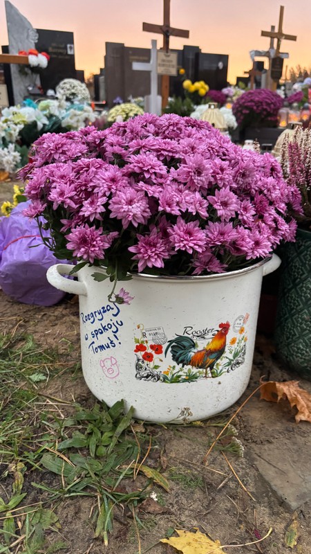 Grób Tomasza Jakubiaka na Cmentarzu Komunalnym Północnym w Warszawie 