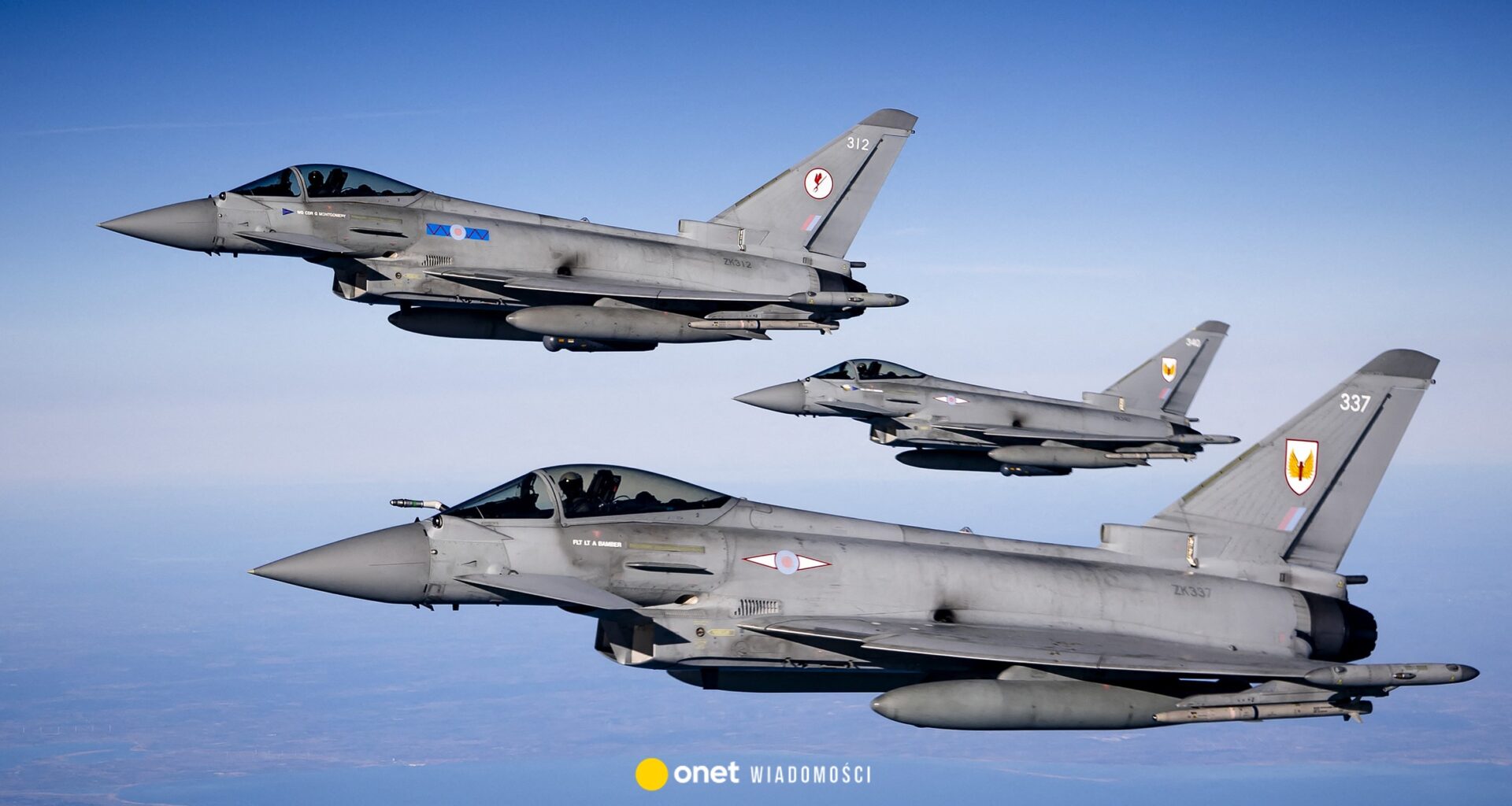 Europejska odpowiedź na amerykańskie F-35. Eurofightery rozchwytywane na świecie. "Niesamowita dynamika"
